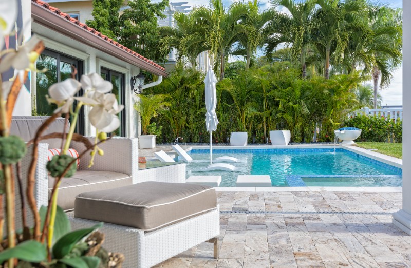 Outdoor Living with a Swimming Pool